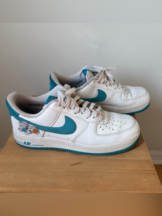 Nike Air Force 1 Bugs Bunny Lola Bunny White Teal - Men\'s Basketball Sneakers main image 7